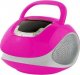 Radioodtwarzacz Ravo BOOMBOX BM110 Radio Przenośny Głośnik Bluetooth USB AUX różowy 2