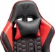 Fotel Kraken Feyton czarno-czerwony 15