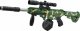 Skleplolki KARABIN PISTOLET NA KULKI MASZYNOWY ASG LASER 68cm 2