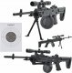 Skleplolki KARABIN NA KULKI REPLIKA LASER ASG LUNETA PISTOLET 1