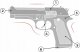 Skleplolki PISTOLET METALOWY NA KULKI 800 KULEK 7