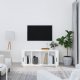 vidaXL Szafka pod TV, biała, 100x35x40 cm, materiał drewnopochodny 3