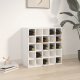 vidaXL vidaXL Szafka na wino, biały, 56x25x56 cm, lite drewno sosnowe 1