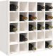 vidaXL vidaXL Szafka na wino, biały, 56x25x56 cm, lite drewno sosnowe 4