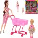 Skleplolki LALKA MAMA TYPU BARBIE ZAKUPY AKCESORIA ZESTAW 1