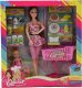 Skleplolki LALKA MAMA TYPU BARBIE ZAKUPY AKCESORIA ZESTAW 6