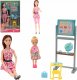 Skleplolki LALKA NAUCZYCIELKA TYPU BARBIE AKCESORIA ZESTAW 1