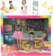 Skleplolki LALKA NAUCZYCIELKA TYPU BARBIE ZESTAW AKCESORIA 10