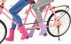 Skleplolki LALKI TYPU BARBIE Z PIESKIEM NA ROWERZE ZESTAW 4