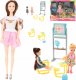Skleplolki NAUCZYCIELKA LALKA TYPU BARBIE AKCESORIA ZESTAW 1