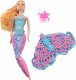 Skleplolki ZESTAW LALKA TYPU BARBIE SYRENKA OGON AKCESORIA 2