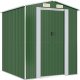 vidaXL vidaXL Szopa ogrodowa, zielona, 192x191x223 cm, stal galwanizowana 2