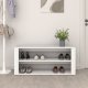 vidaXL vidaXL Półka na buty, biały, 100x35x45 cm 2