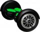 Kawasaki Balance Scooter KX-PRO10.0A czarno-zielona 1