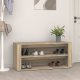 vidaXL vidaXL Półka na buty, dąb sonoma, 100x35x45cm, materiał drewnopochodny 1