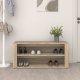 vidaXL vidaXL Półka na buty, dąb sonoma, 100x35x45cm, materiał drewnopochodny 2