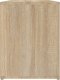 vidaXL vidaXL Półka na buty, dąb sonoma, 100x35x45cm, materiał drewnopochodny 5