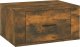 vidaXL vidaXL Wisząca szafka nocna, przydymiony dąb, 50x36x25 cm 2