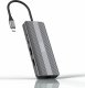 HUB USB Zenwire HUB USB-C 10w1 Display Port 1.4 HDMI 2.1 8K 4K 120Hz 60Hz Full HD 144Hz USB 3.0 SD Power Delivery 100W Macbook M1 M2 Zenwire 11