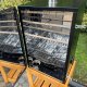 Grillpal Wędzarnia Metalowa Ocieplana MD124L/80 + Stołek Kolor Sosna 3