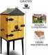 Grillpal Wędzarnia Drewniana SM138L/65 przypalana i impregnowana 11