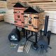 Grillpal Wędzarnia Drewniana SM138L/65 przypalana i impregnowana 4