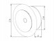 AWENTA Anemostat nawiewowy Awenta AMN125 fi125mm metalowy biały 3