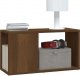 vidaXL vidaXL Szafka pod telewizor, brązowy dąb, 60x24x32 cm 3