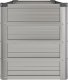 vidaXL vidaXL Donica ogrodowa, szara, 100x40x45 cm, stal kortenowska 4