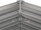 vidaXL vidaXL Donica ogrodowa, szara, 100x40x45 cm, stal kortenowska 5