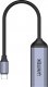 Adapter USB Unitek V1415A USB-C - DisplayPort Szary  (V1415A) 2