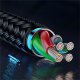 Kabel USB Joyroom USB-A - USB-C 3 m Czarny (S-M411 Type-C 3m) 4