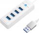 HUB USB Orico  (PW4U-U3-015-WH-EP) 1