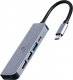 Stacja/replikator Gembird 5w1 USB-C (A-CM-COMBO5-03) 1