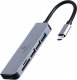Stacja/replikator Gembird 6w1 USB-C (A-CM-COMBO6-02) 1