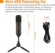 Mikrofon Monkey Banana Mico czarny USB cichy przycisk 6