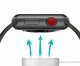 Ładowarka QGeeM Ładowarka iWatch Apple Watch indukcyjna MicroUSB 3