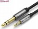 Kabel QGeeM Jack 3.5mm - Jack 6.3mm 5m czarny (QG-AU02) 1