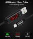 Kabel USB Topk USB-A - microUSB 1 m Czarny (AC27) 3