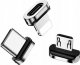 Kabel USB Topk USB-A - Magnetyczne 1 m Czerwony (AM61) 11