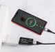 Kabel USB Topk USB-A - Magnetyczne 1 m Czerwony (AM61) 7