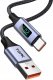 Kabel USB Topk USB-A - USB-C 1 m Czarny (AN50) 1