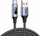 Kabel USB Topk USB-A - USB-C 1 m Czarny (AN50) 2
