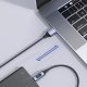 Kabel USB Topk USB-A - USB-C 1 m Czarny (AN50) 5