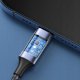 Kabel USB Topk USB-A - USB-C 1 m Czarny (AN50) 6