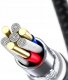 Kabel USB Topk USB-A - USB-C 1 m Czarny (AN50) 7