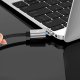 Kabel USB Topk USB-C - Magnetyczne 1.5 m Czarny (AN64) 3