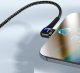 Kabel USB Topk USB-C - USB-C 1.5 m Czarny (AN62) 10