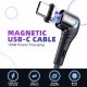 Kabel USB Topk USB-C - USB-C 1.5 m Czarny (AN62) 2