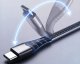 Kabel USB Topk USB-C - USB-C 1.5 m Czarny (AN62) 3